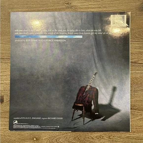 George Harrison Cloud Nine 1987 LP W/Original Inner, Got My Mind Set On You - Picture 4 of 12